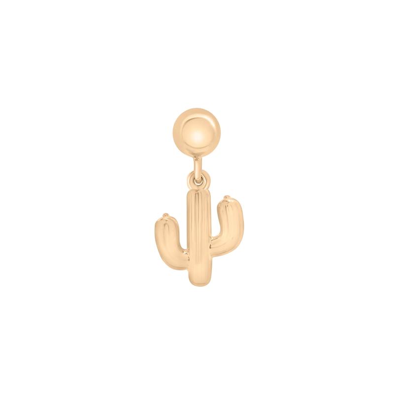 Cactus Bead Charm in Vermeil – Image 1 of 3