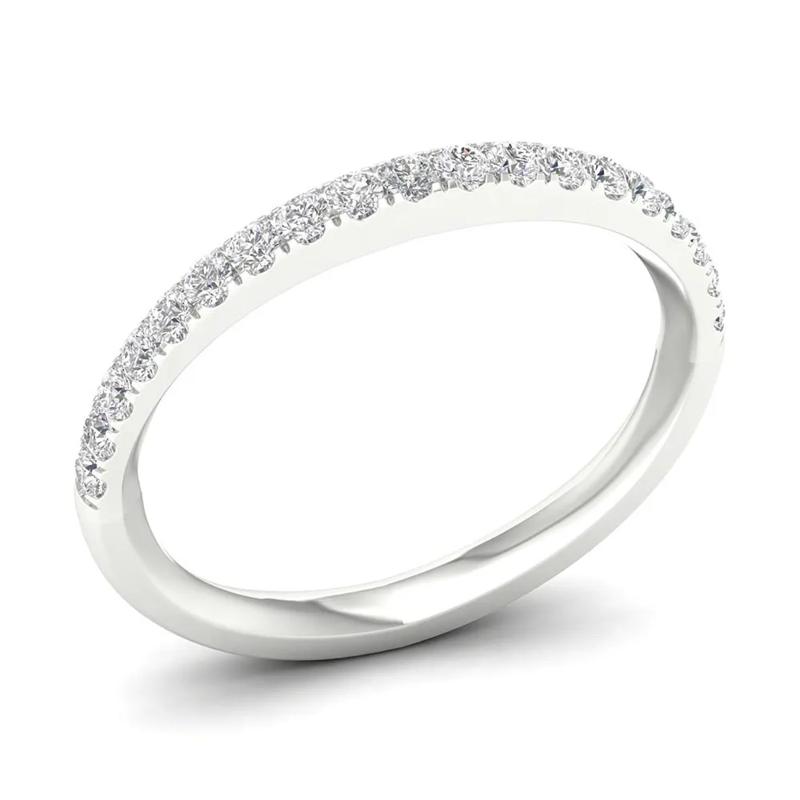 Darling Lab Grown Diamond Wedding Band in Platinum &#40;1/3 ct. tw.&#41;  – Image 5 of 5