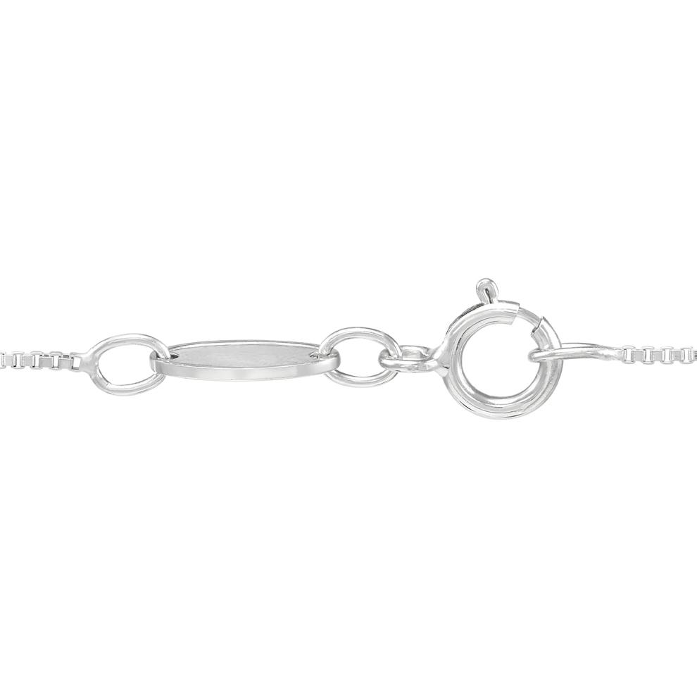 USA Diamond Accent Pendant in Sterling Silver &amp; 14K Rose Gold – Image 3 of 3