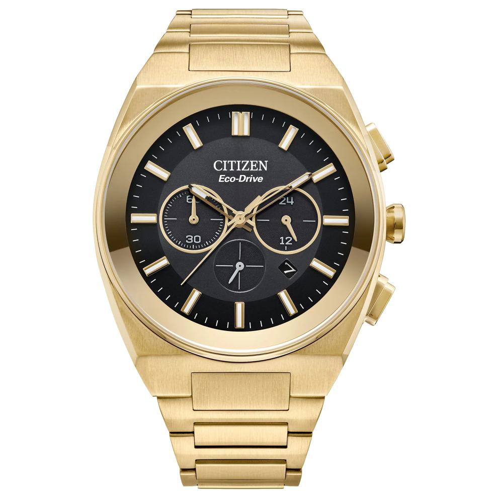 Men's Axiom Watch in Gold-Ton Stainless Steel, 43MM – Image 1 of 1