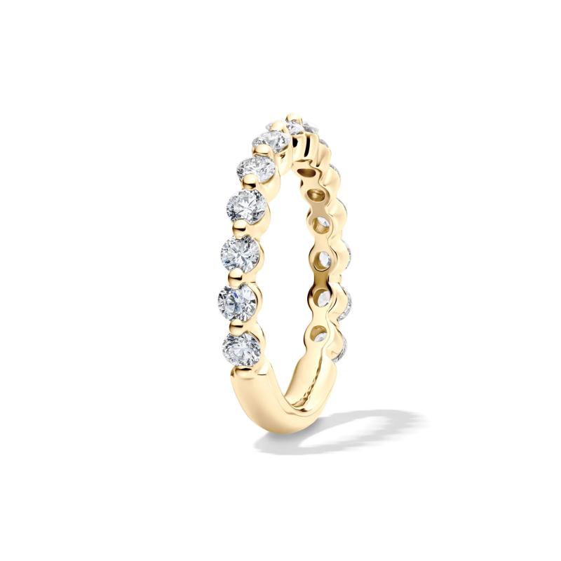 Lab Grown Diamond Wedding Band in 14K Yellow Gold &#40;1 ct. tw.&#41; – Image 3 of 4