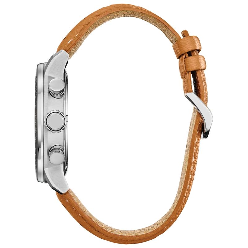 Men&#39;s Star Wars Rebel Pilot Watch in Brown Leather and Stainless Steel, 44MM – Image 2 of 4