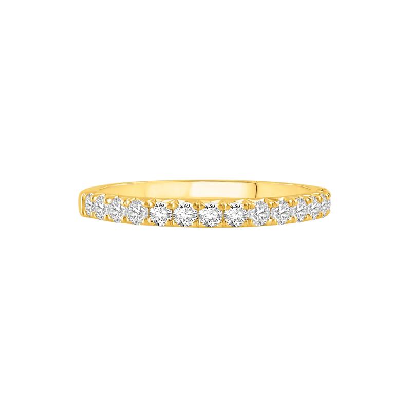 Lab Grown Diamond Anniversary Band in 14K Yellow Gold &#40;1/2 ct. tw.&#41; – Image 1 of 3