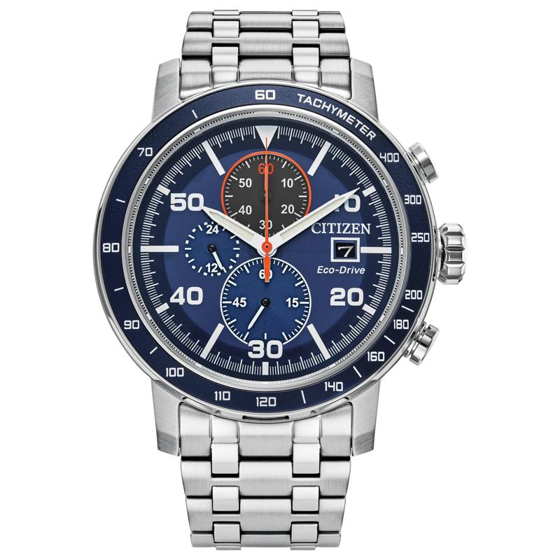 Stainless Steel Men&rsquo;s Watch – Image 1 of 1