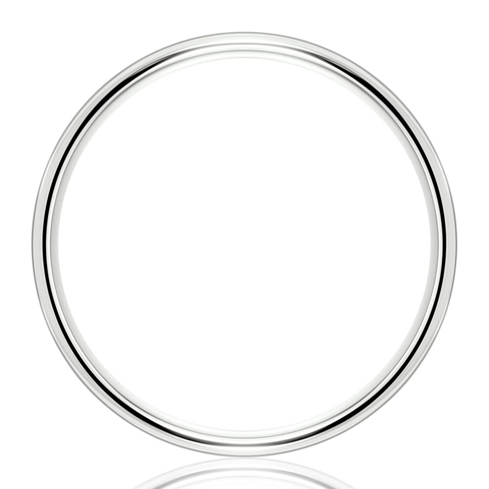 Wedding Band in 10K White Gold, 3MM – Image 2 of 3