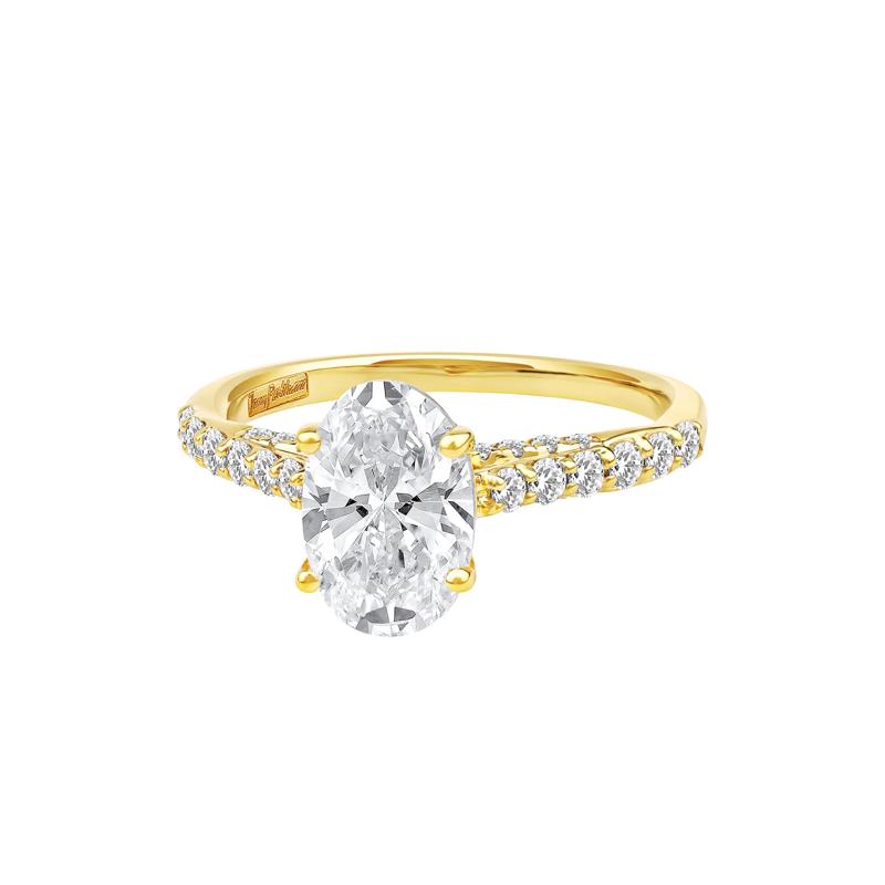 Daphne Lab Grown Diamond Engagement Ring in 18K Yellow Gold &#40;2 1/2 ct. tw.&#41; – Image 5 of 5
