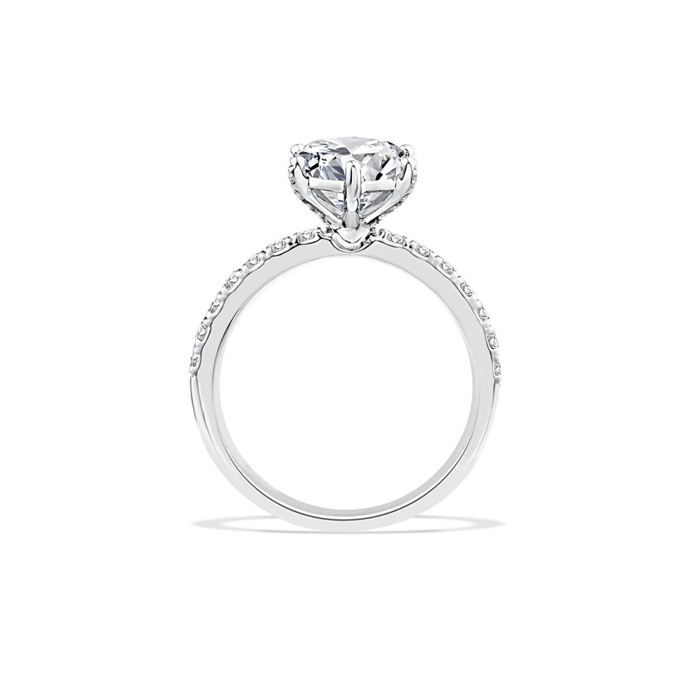 Lab Grown Diamond Dutch Marquise Engagement Ring in 14K White Gold (3 1/2 ct. tw.) – Image 2 of 4