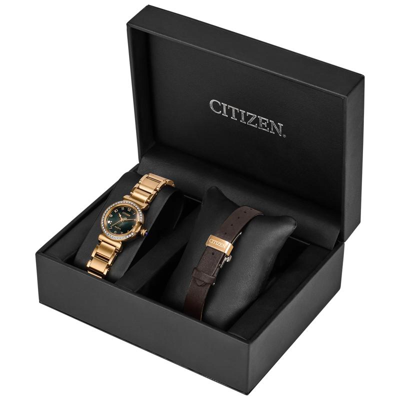 Ladies&#39; L Mae Watch in Gold-Tone Stainless Steel, 26MM – Image 4 of 4