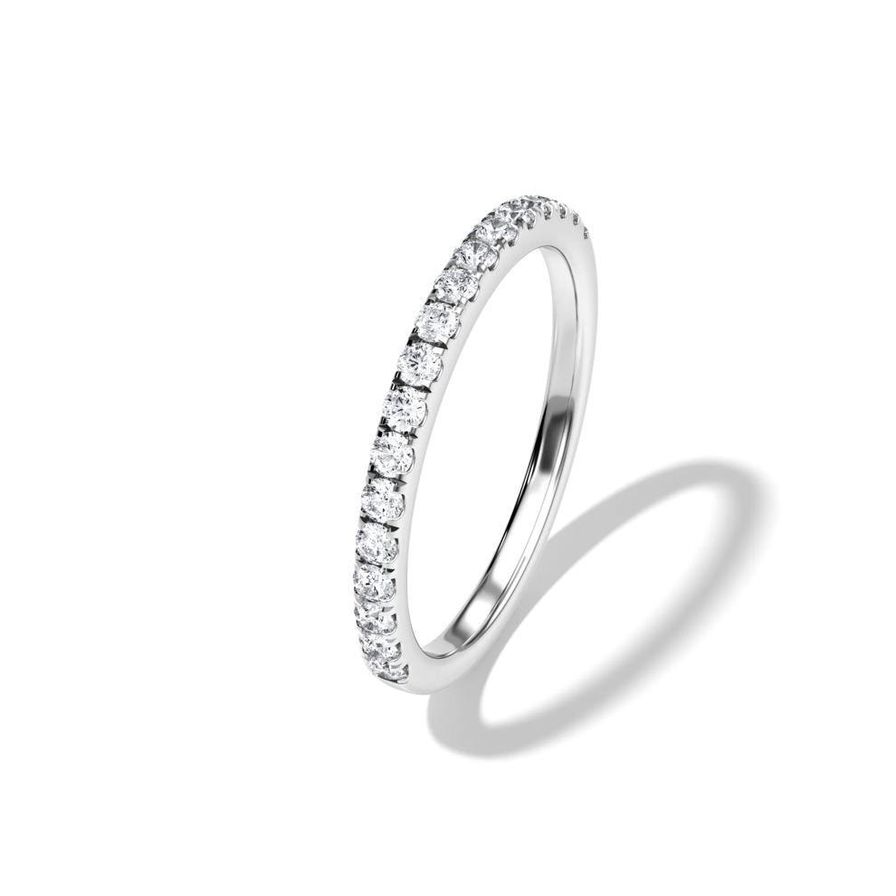 Lab Grown Diamond Oval Bridal Set in 14K White Gold (3 1/2 ct. tw.) – Image 6 of 6