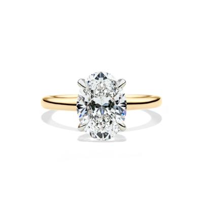 Bennett Lab Grown Diamond Engagement Ring in 14K Gold