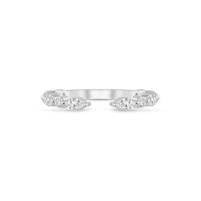 Lab Grown Diamond Open Band in 14K White Gold (1/2 ct. tw.)