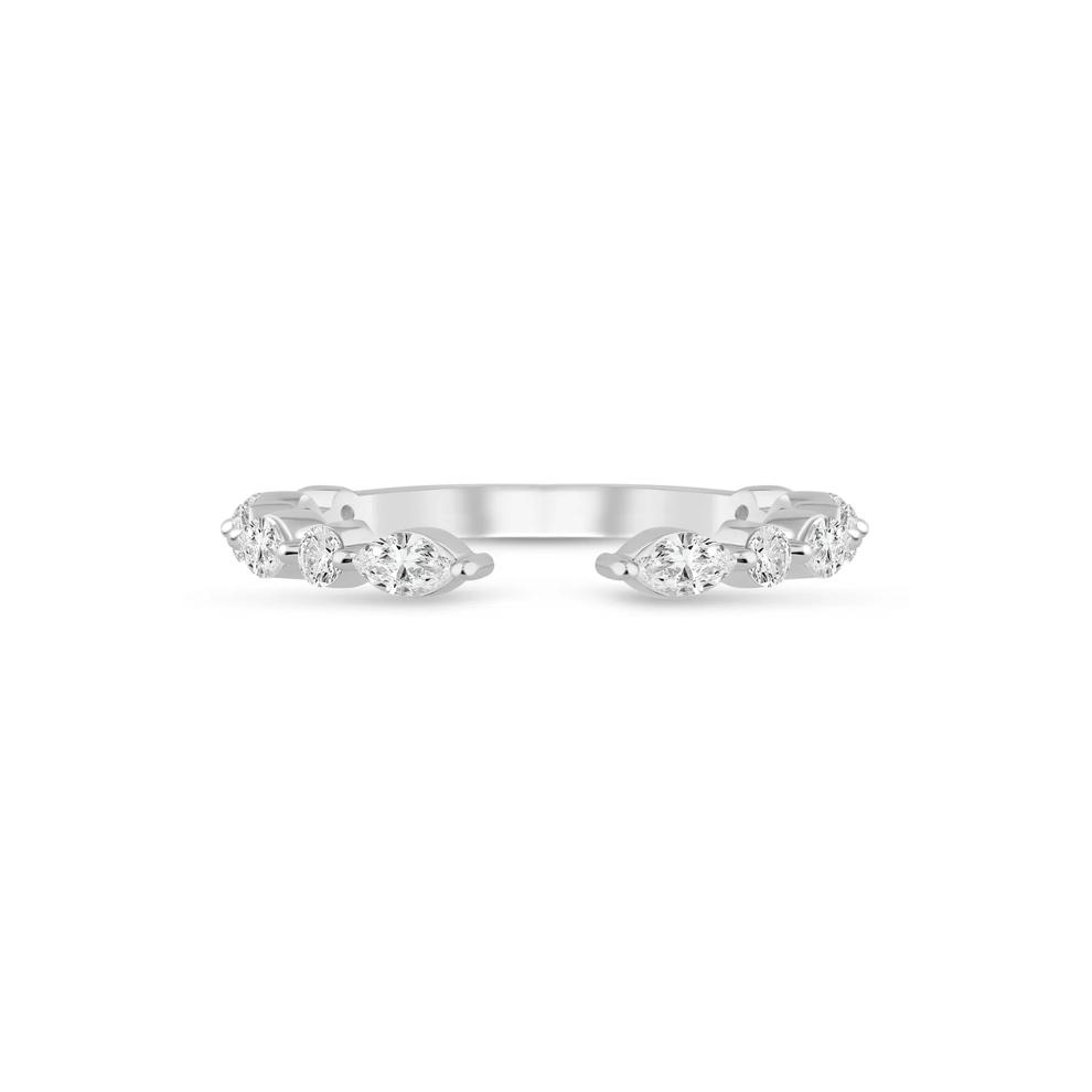 Lab Grown Diamond Open Band in 14K White Gold (1/2 ct. tw.) – Image 1 of 3