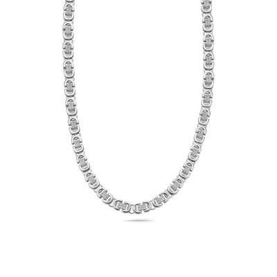 Men's Diamond Necklace in Sterling Silver (2 1/2 ct. tw.)
