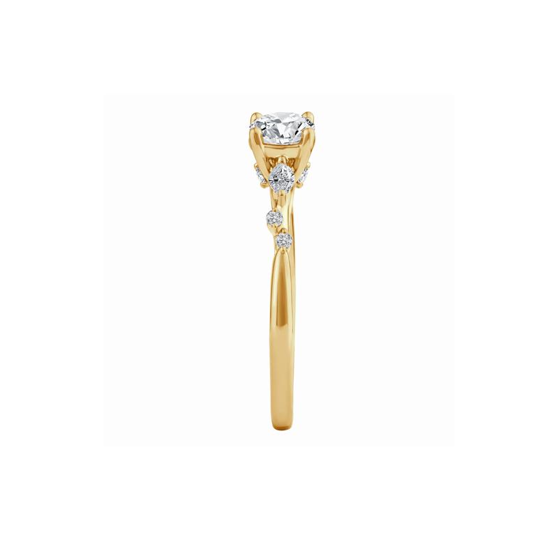 Diamond Engagement Ring in 14K Yellow Gold &#40;5/8 ct. tw.&#41; – Image 3 of 3