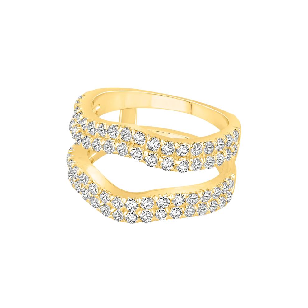 Lab Grown Diamond Ring Insert in 14K Yellow Gold (1 1/2 ct. tw.) – Image 4 of 4