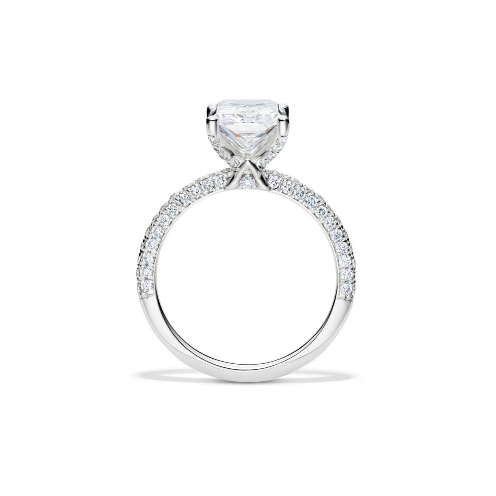 Isla Lab Grown Diamond Engagement Ring in 14K White Gold (3 5/8 ct. tw.) – Image 2 of 4