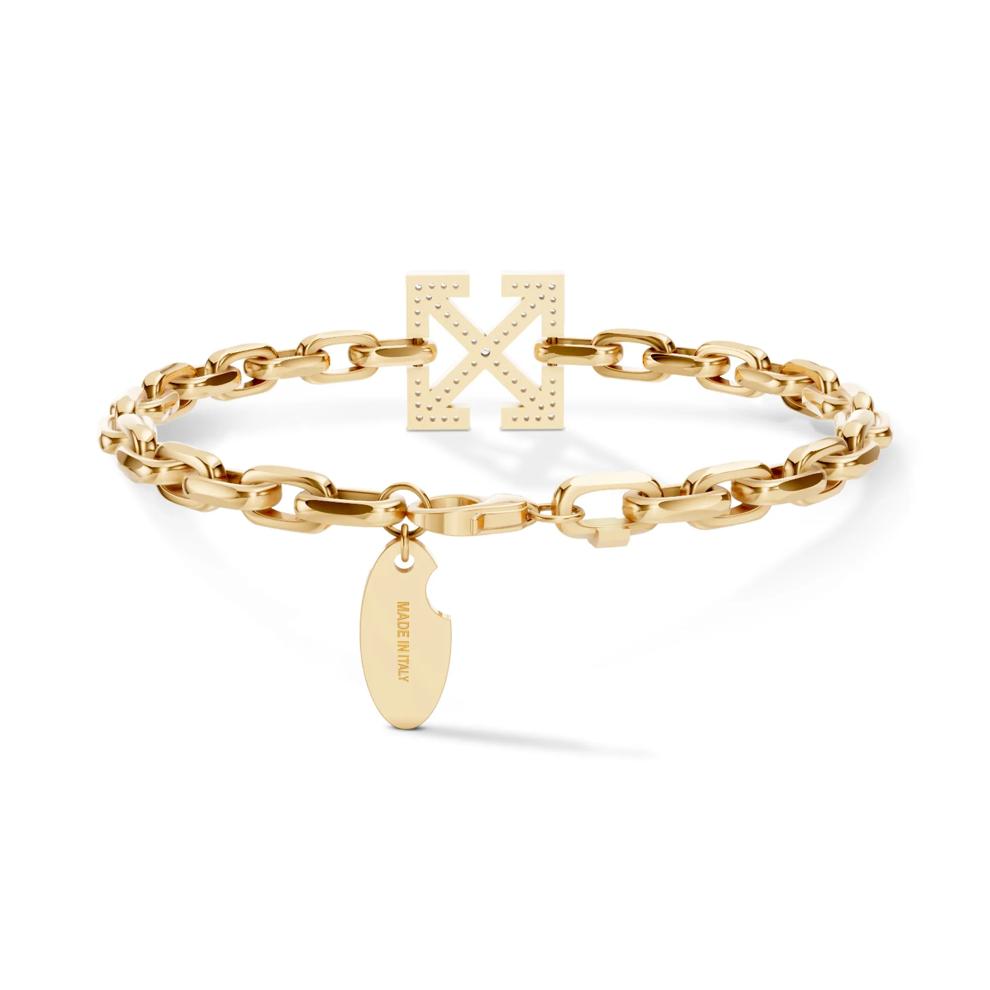 Men's Lab Grown Diamond Arrow Design Link Bracelet in Vermeil, 8" (1/4 ct. tw.) – Image 2 of 2