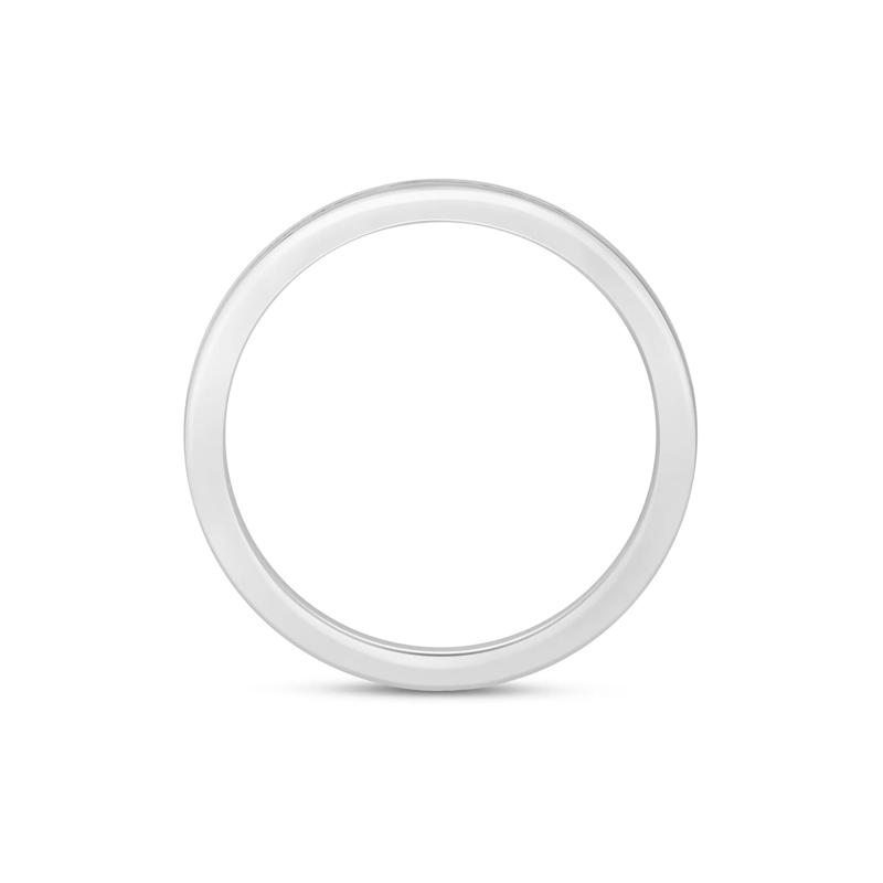 Lab Grown Diamond Channel-Set Wedding Band in 14K White Gold &#40;1/3 ct. tw.&#41;  – Image 2 of 3