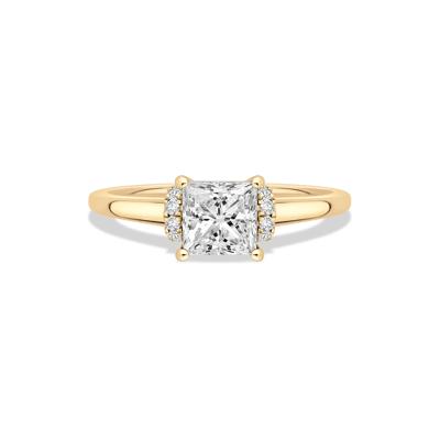 Diamond Princess Engagement Ring in 14K Yellow Gold (1 ct. tw.)