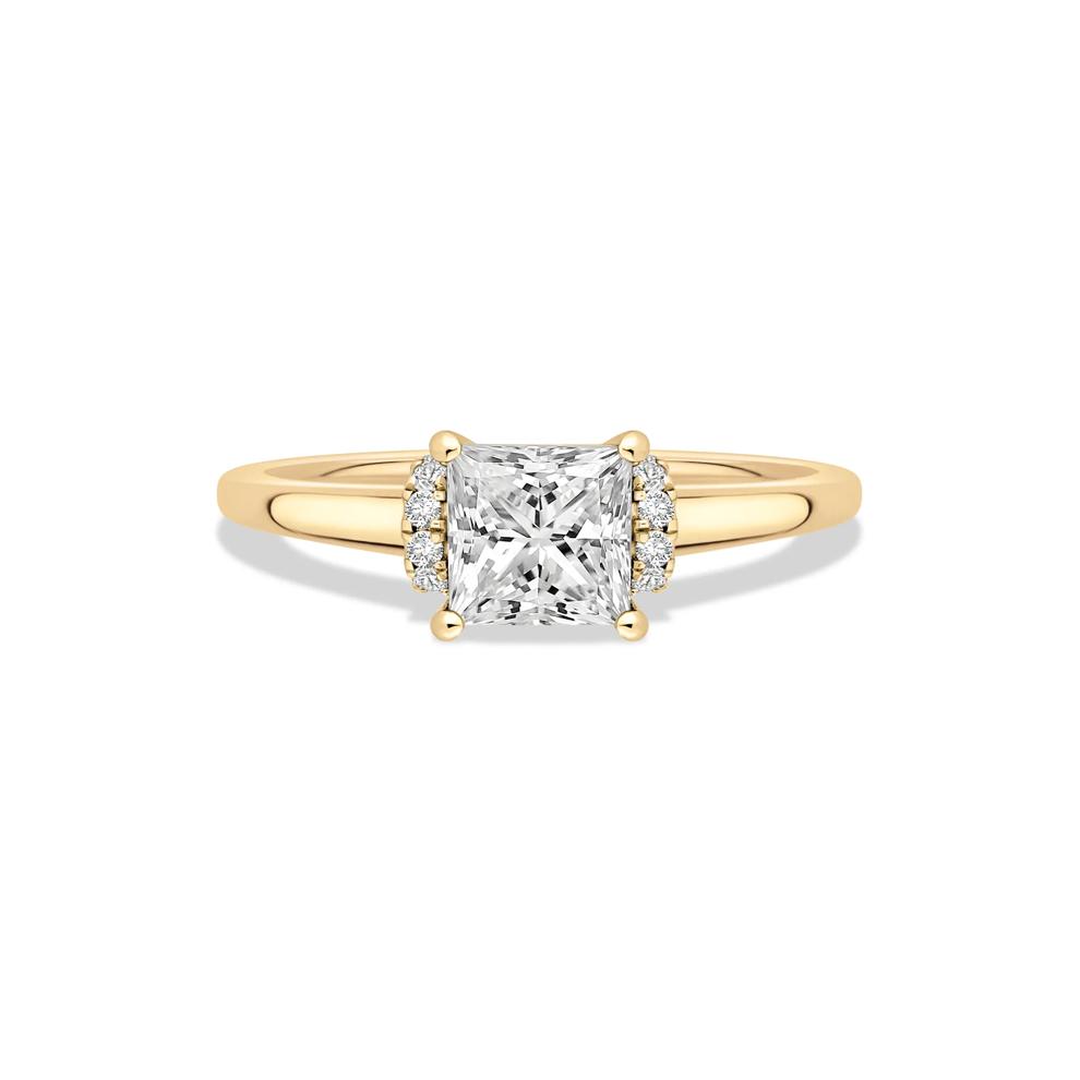 Diamond Princess Engagement Ring in 14K Yellow Gold (1 ct. tw.) – Image 1 of 4