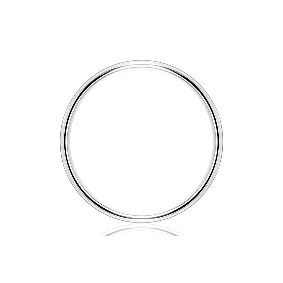 Wedding Band in 10K White Gold, 2mm – Image 2 of 3