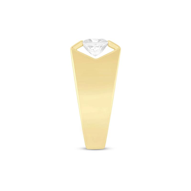 Men&#39;s Lab Grown Diamond Ring in 10K Yellow Gold &#40;1 1/2 ct. tw.&#41; – Image 3 of 3