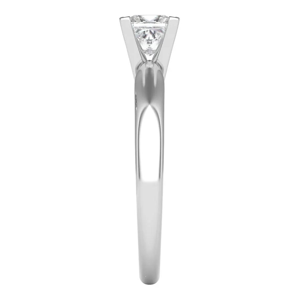 Solitaire Princess-Cut Diamond Engagement Ring in 14K White Gold (3/4 ct. tw.) – Image 3 of 3