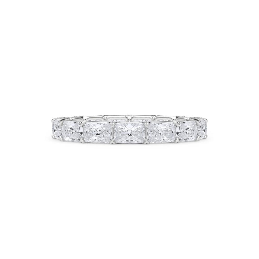 Lab Grown Diamond East-West U-Prong Eternity Band in Platinum (3 ct. tw.) – Image 1 of 4