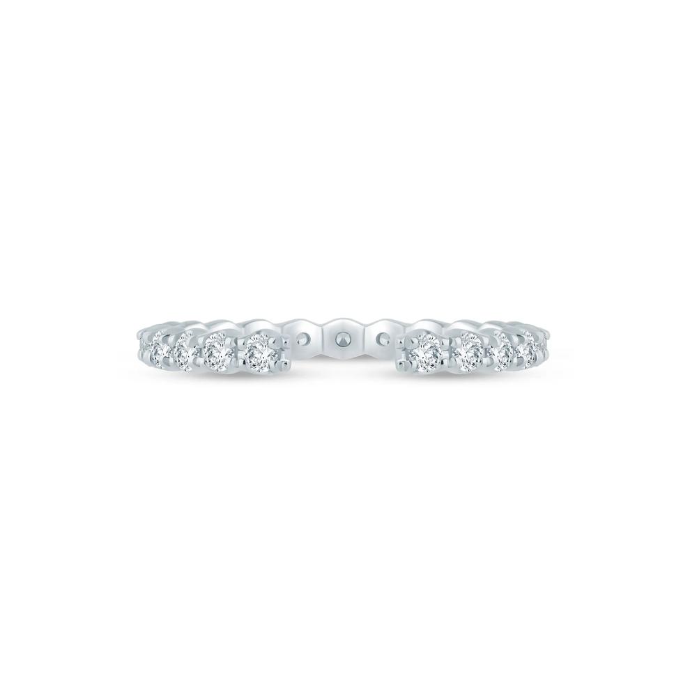 Lab Grown Diamond Open Anniversary Band in 14K Gold (5/8 ct. tw.) – Image 1 of 1