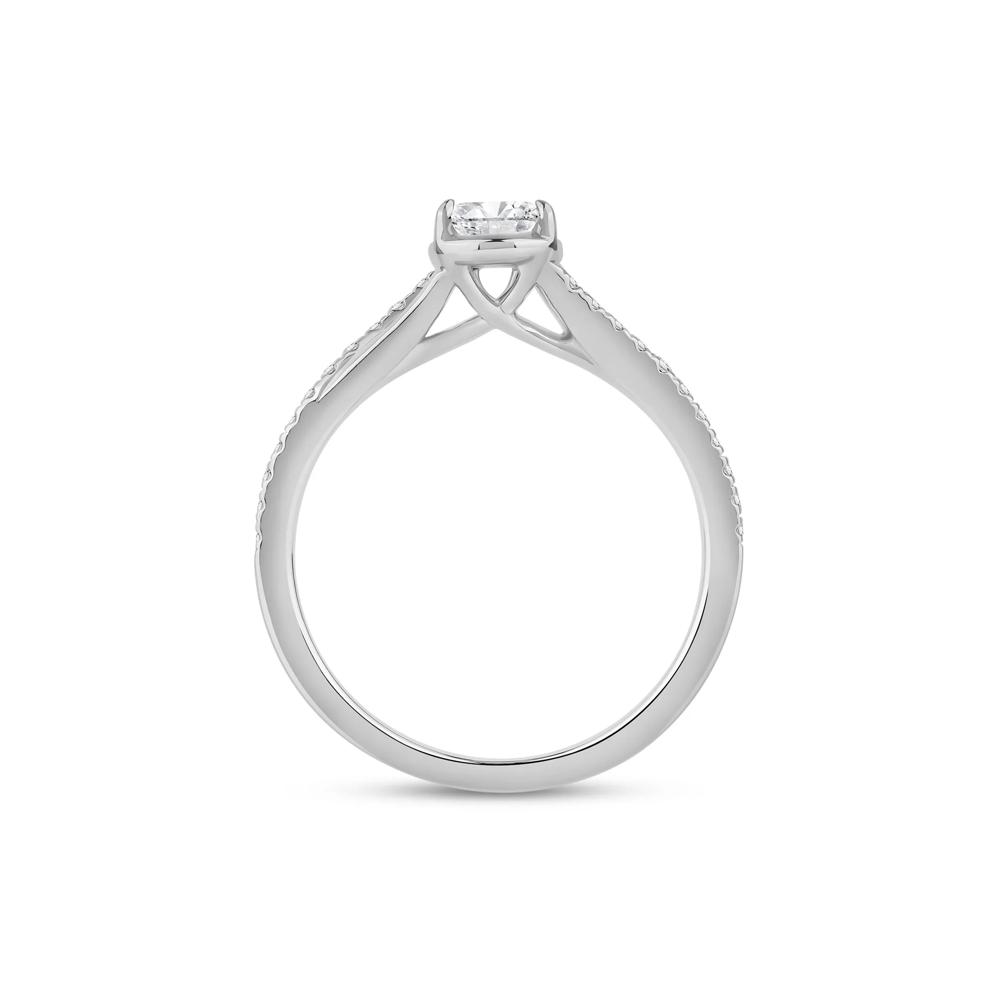 Pear-Shaped Diamond Engagement Ring in 14K White Gold (5/8 ct. tw.) – Image 2 of 4