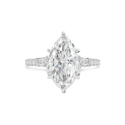 Cami Lab Grown Diamond Marquise Center Engagement Ring (3 1/2 ct. tw.)