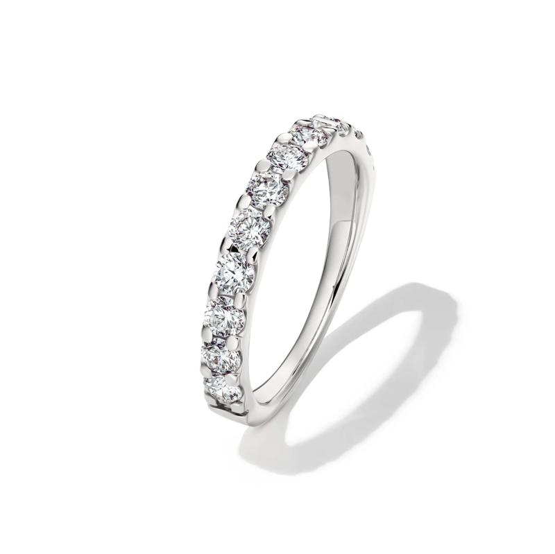1 ct. tw. Lab Grown Diamond Band in 14K White Gold – Image 4 of 4