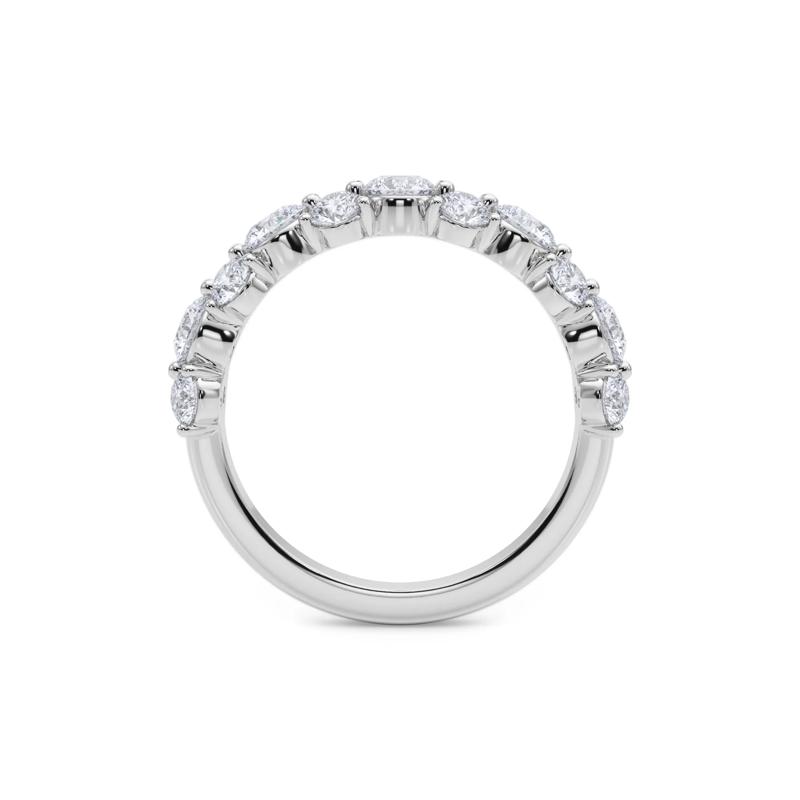  Lab Grown Diamond Anniversary Band in 14K White Gold &#40;2 ct. tw.&#41; – Image 2 of 5