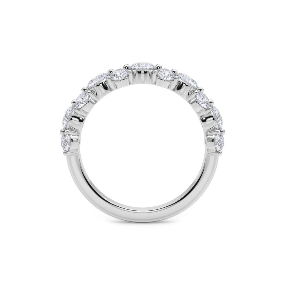  Lab Grown Diamond Anniversary Band in 14K White Gold (2 ct. tw.) – Image 2 of 5