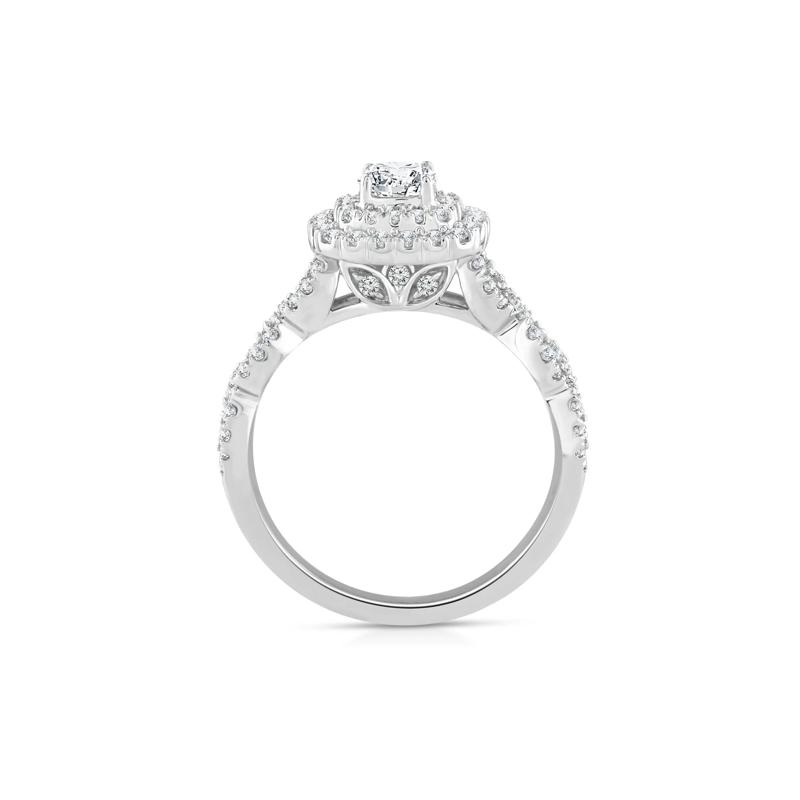 Lab Grown Diamond Engagement Ring in 10K White Gold &#40;1 ct. tw.&#41; – Image 2 of 3