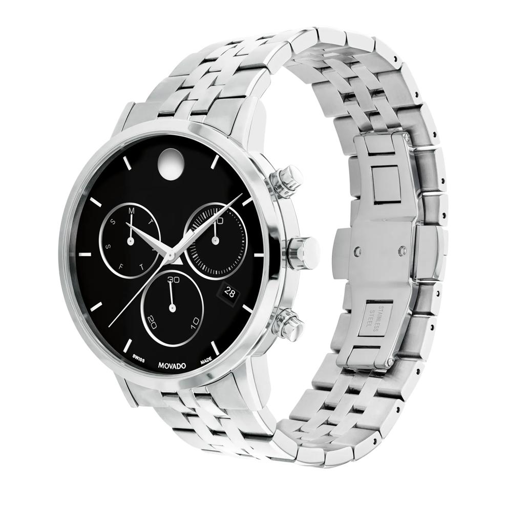 Men's Museum Classic Chronograph Watch in Stainless Steel – Image 2 of 3