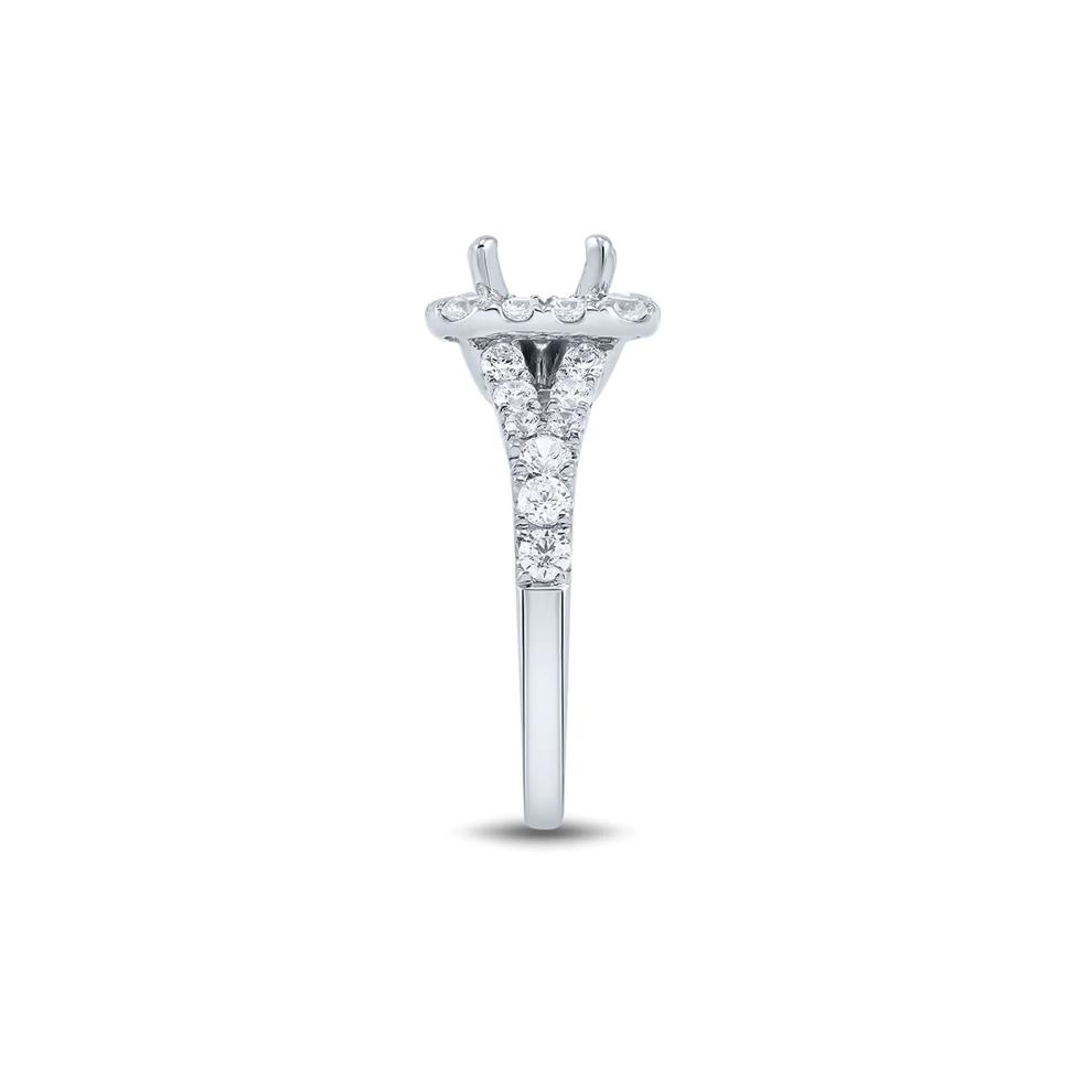 Lab Grown Diamond Semi-Mount Ring in 14K White Gold (1 ct. tw.) – Image 3 of 6