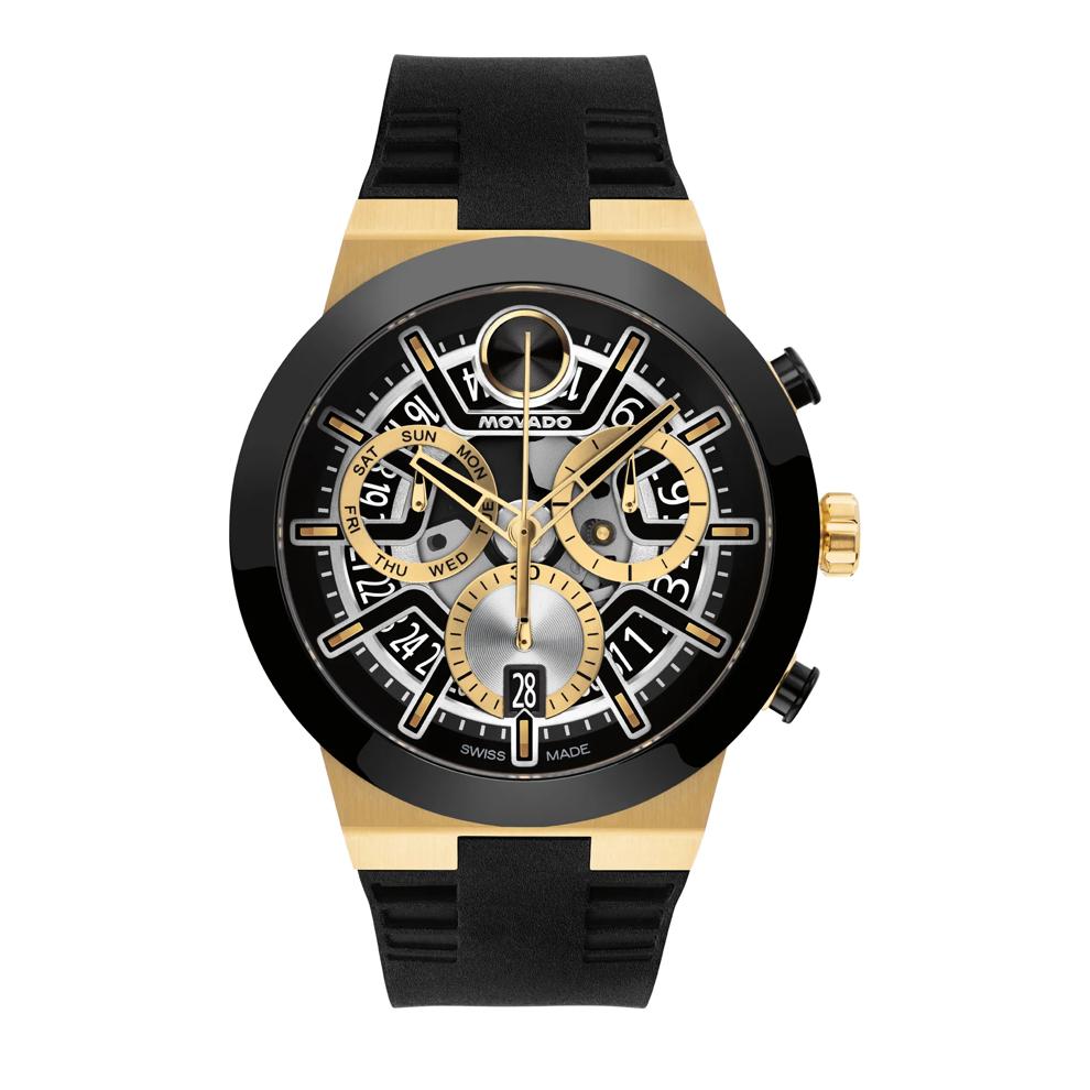 Gent's Fusion Watch With Black Silicone Strap – Image 1 of 3