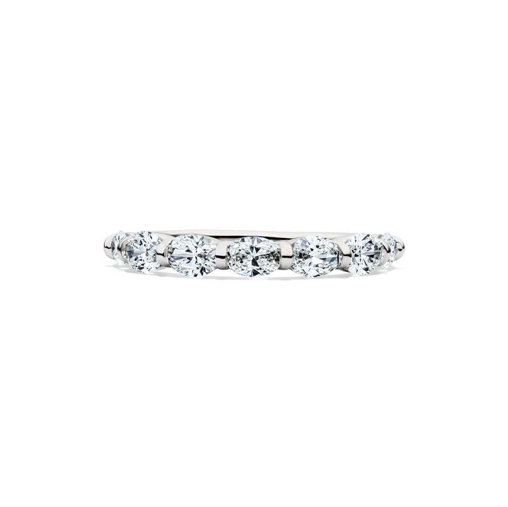 Lab Grown Diamond Seven-Stone Wedding Band in 14K Gold – Image 1 of 1