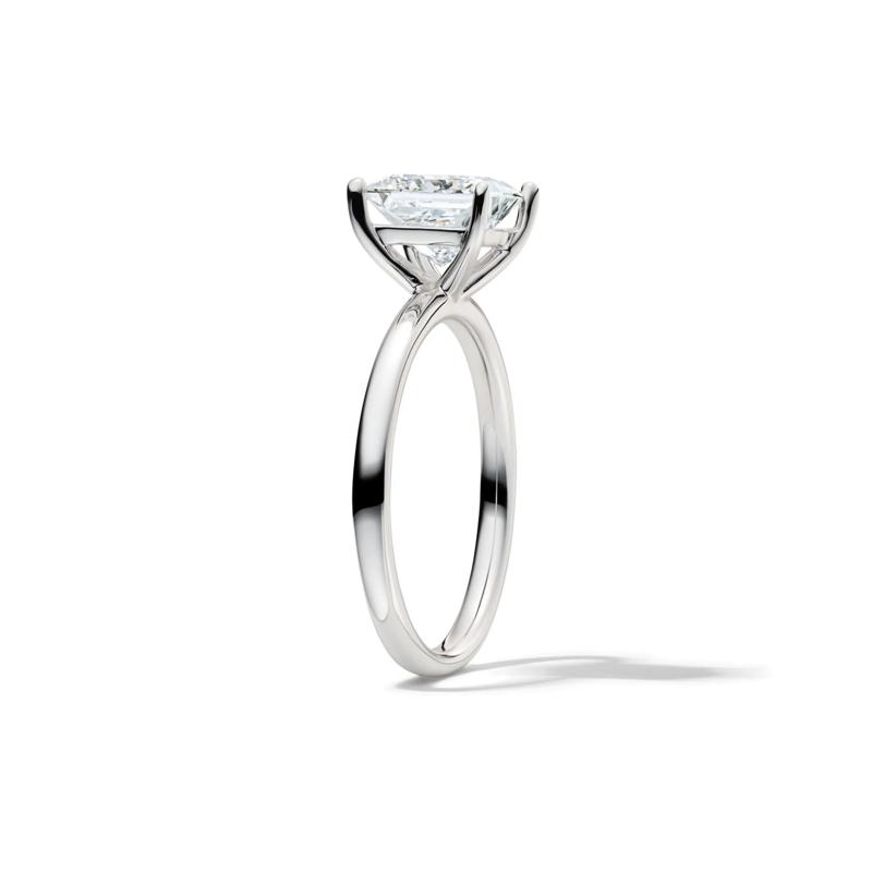 Lab Grown Diamond Princess-Cut Solitaire Engagement Ring in Platinum &#40;2 ct.&#41; – Image 3 of 4