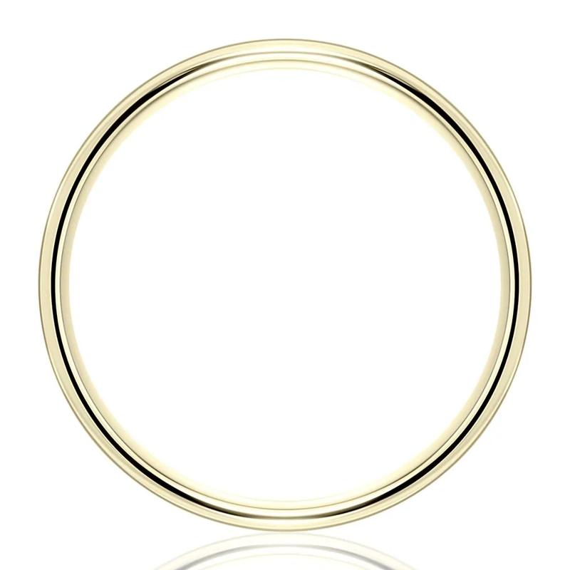 Wedding Band in 14K Yellow Gold, 4MM – Image 3 of 4