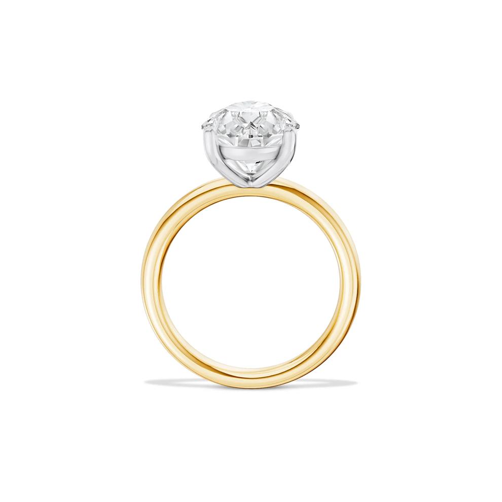 Lab Grown Diamond Pear-Shaped Solitaire Ring – Image 4 of 4