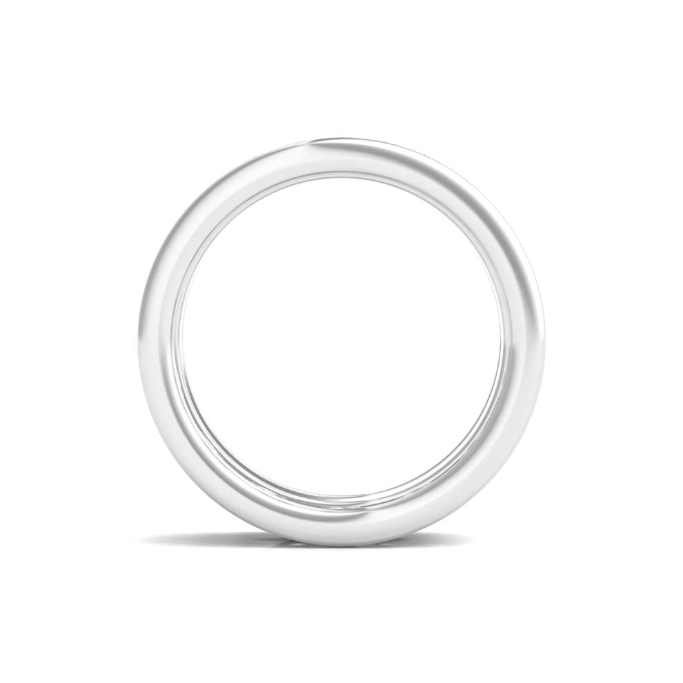 Round Lab Grown Diamond Double-Row Eternity Band in 14K White Gold (3 5/8ct. tw.) – Image 2 of 3