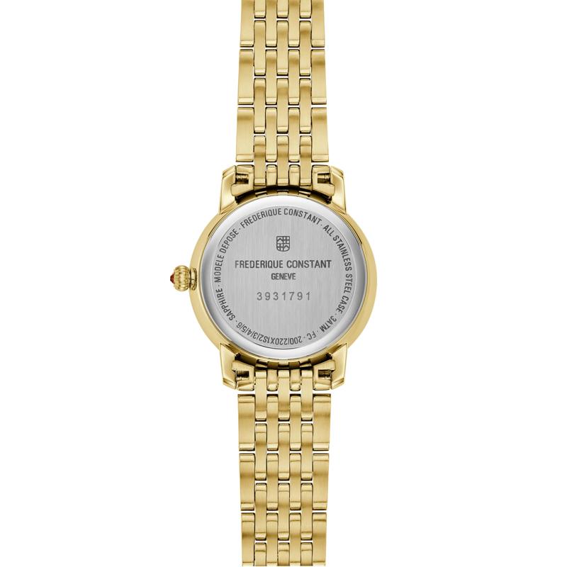Ladies&#39; Classics Slimline Watch in Gold-Toned Stainless Steel – Image 2 of 3