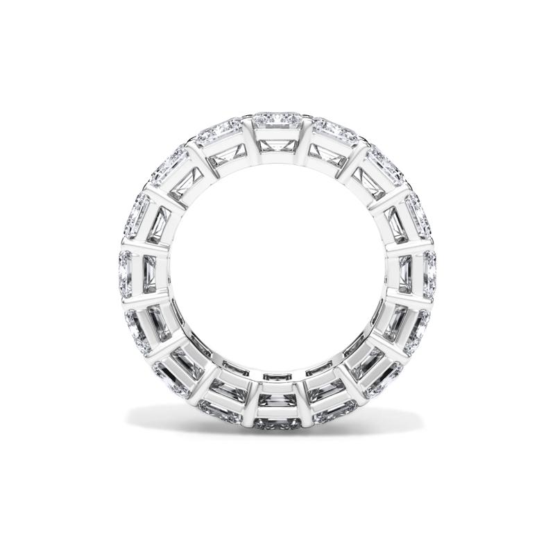 Lab Grown Diamond Emerald-Cut Eternity Band – Image 2 of 4