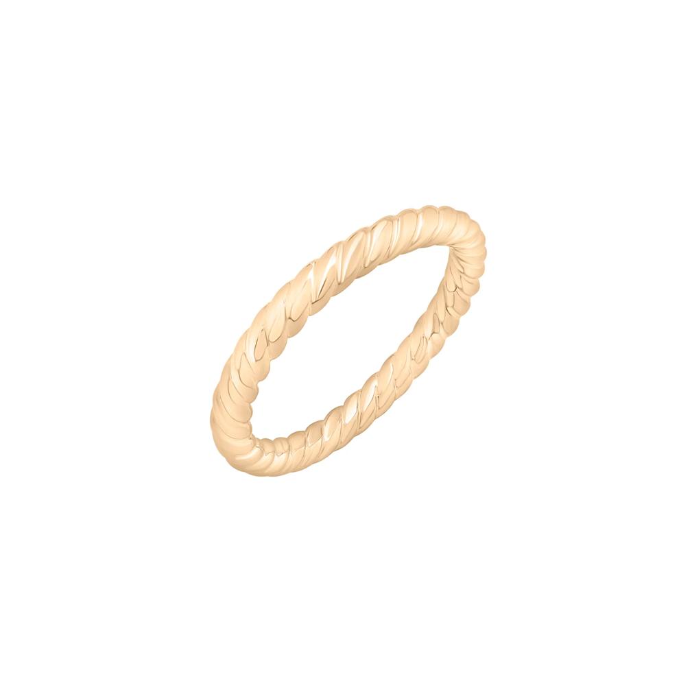 Rope Twist Eternity Band in Vermeil – Image 5 of 7