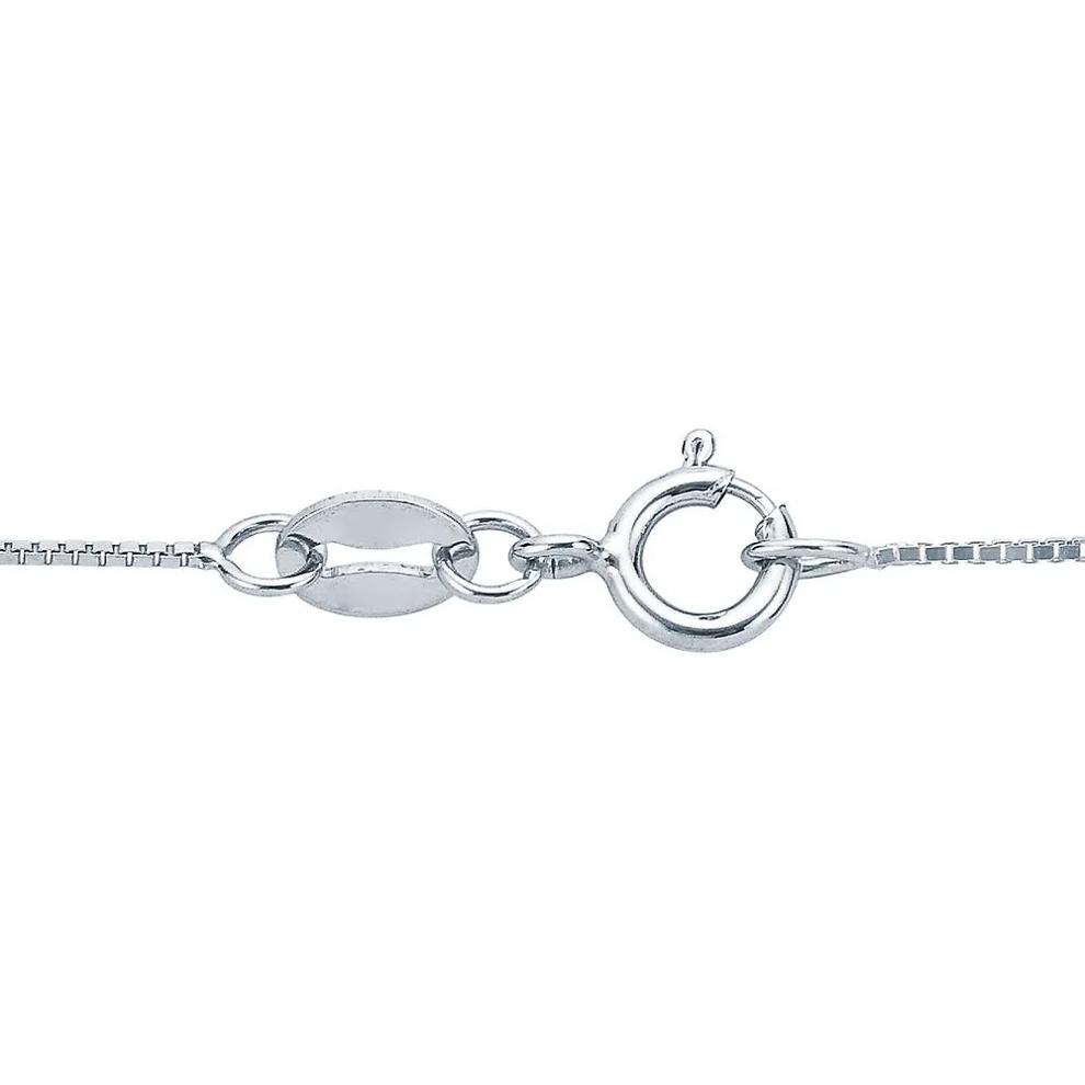 1/10 ct. tw. Diamond Heart Pendant in 10K White Gold – Image 3 of 3