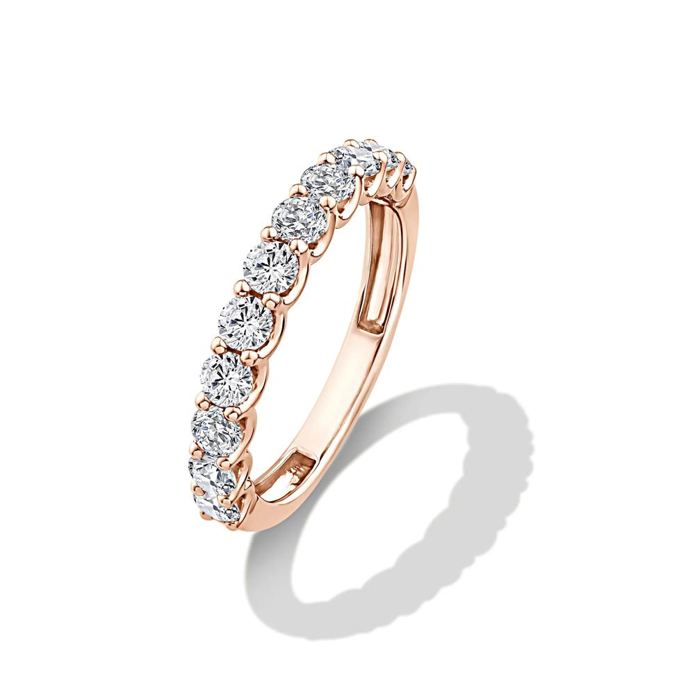 Lab Grown Diamond Pear-Shaped Composite Engagement Set in 10K Rose Gold (5 ct. tw.) – Image 6 of 6