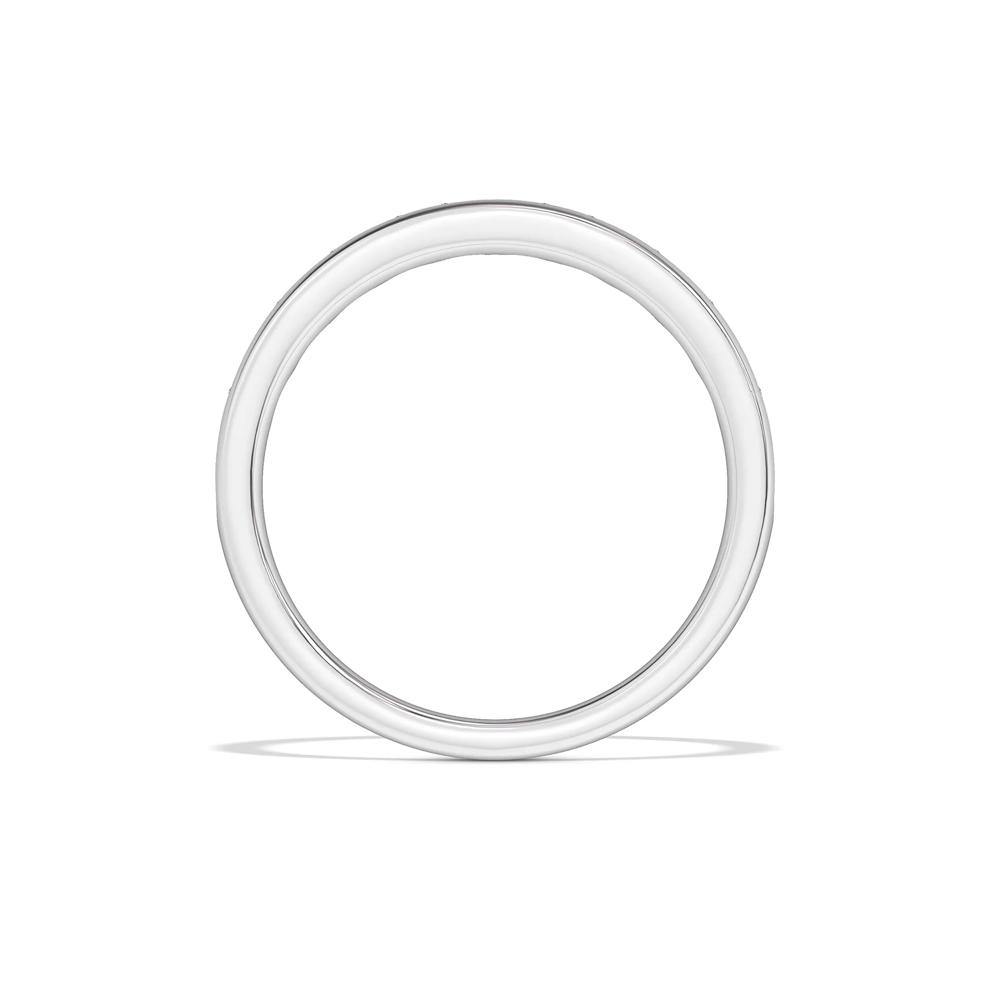 Men's lab grown diamond channel-set band in 10k gold (1 ct. tw.) – Image 2 of 4