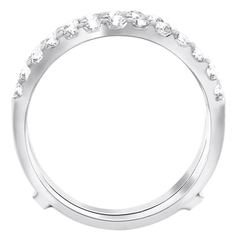 7/8 ct. tw. Diamond Ring Enhancer in 14K White Gold – Image 2 of 4